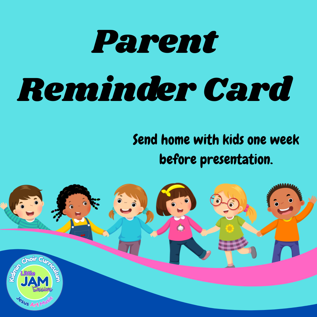 Parent Reminder Card